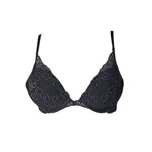 vintage victoria’s secret goth lace push-up bra